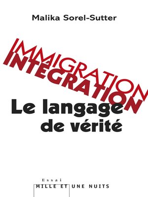 cover image of Immigration-intégration